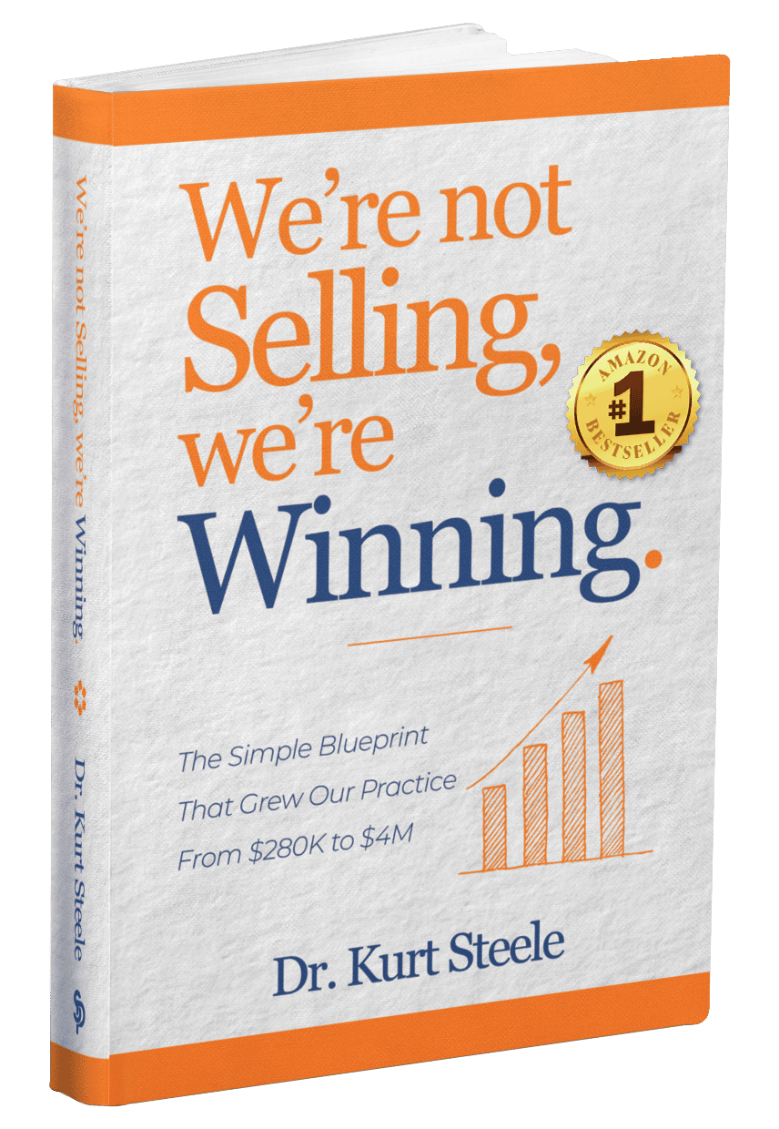 We're Not Selling, We're Winning offers the practical strategies behind Dr. Kurt Steele's remarkable journey